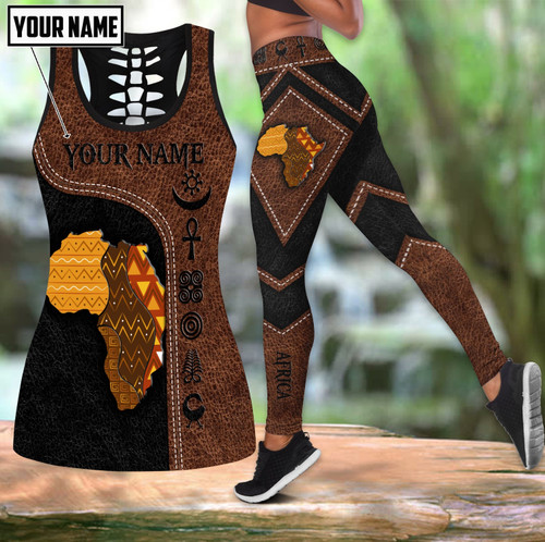 Tmarc Tee Customize Name African Combo Outfit TNA.S