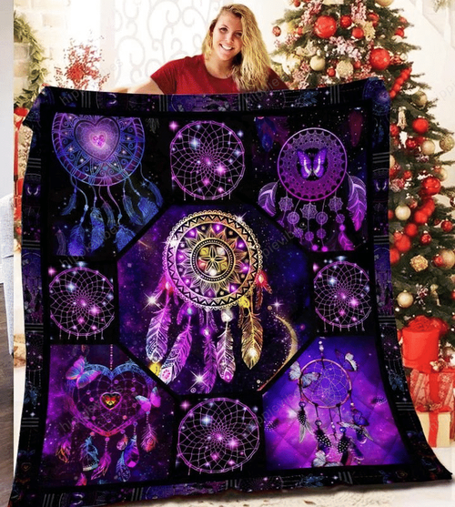 Tmarc Tee A Special Gift To Daughter And Granddaughter For Her Birthday Or Christmas - Dreamcatcher Blanket