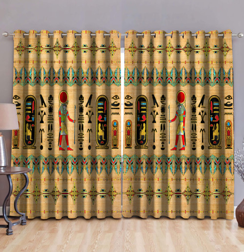 Tmarc Tee Ancient Egypt Window Curtains