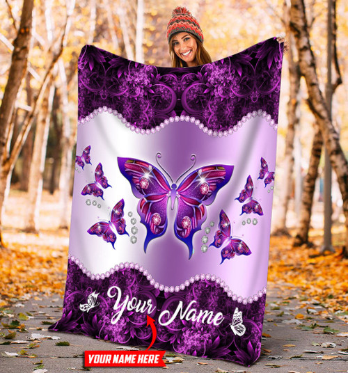Tmarc Tee Butterfly Custom Nam Blanket