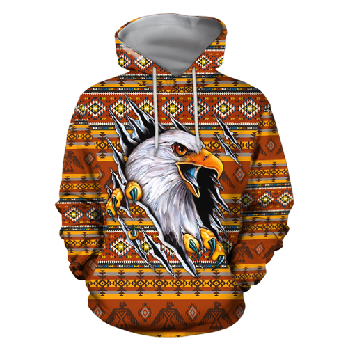 Tmarc Tee Eagle Native American Hoodie Shirts TR-LAM