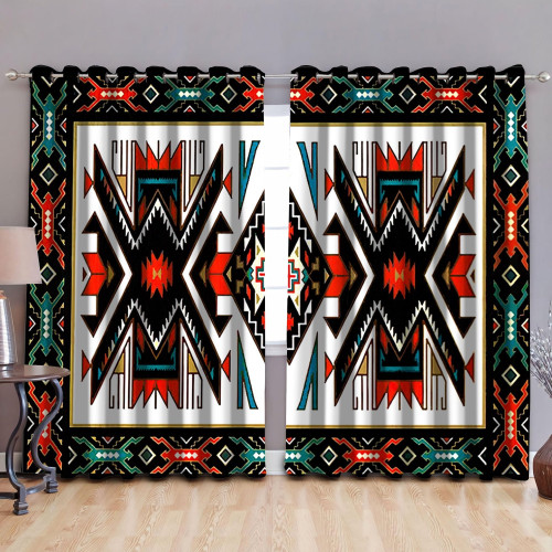 Tmarc Tee Native American Pattern Window Curtains