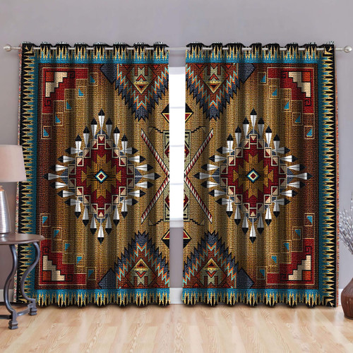 Tmarc Tee Native American Pattern Window Curtains