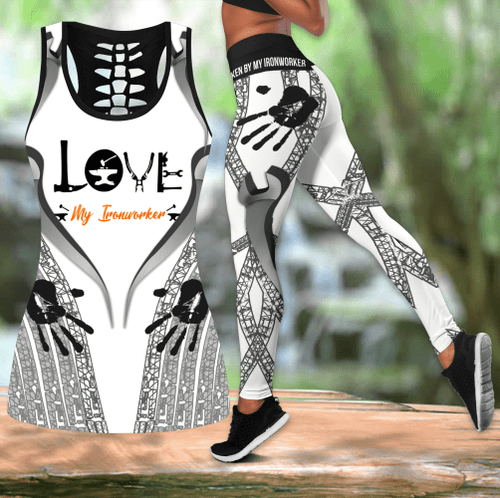 Tmarc Tee Love My IronWorker Printed Combo Tanktop Legging MEI