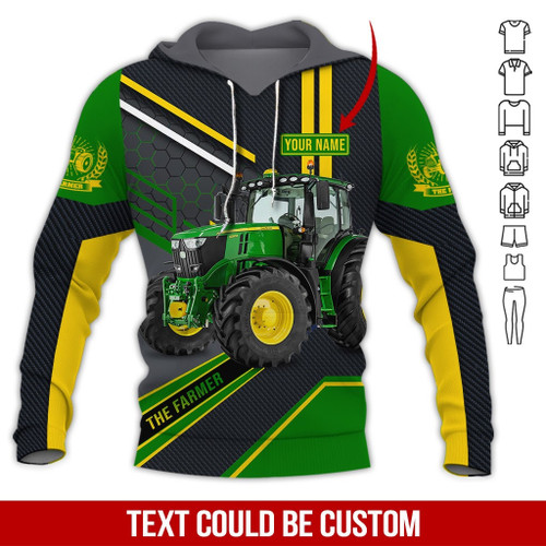 Tmarc Tee Customized name Tractor Farmer Shirts .CXT