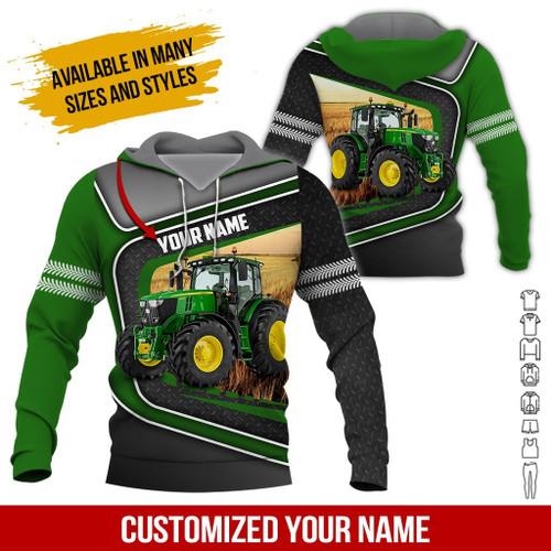 Tmarc Tee Customized name Proud To Be A Farmer Shirts .CXT