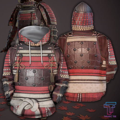 Tmarc Tee All Over Printed Samurai Armor Cover