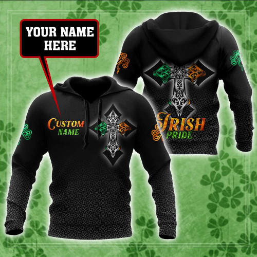 Tmarc Tee Premium Irish Saint Patrick's Day Personalized Name Printed Unisex Shirts