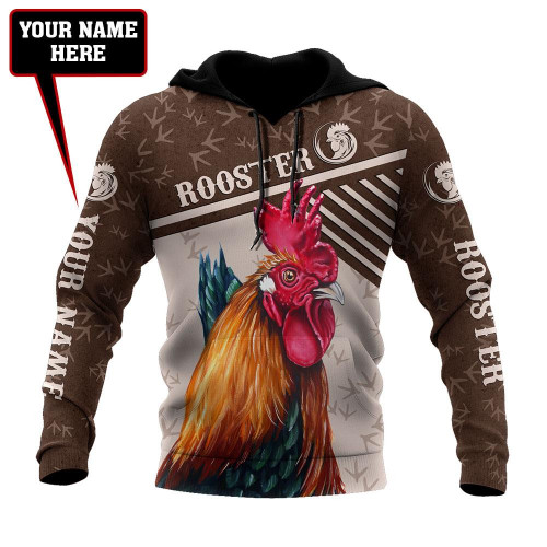 Tmarc Tee Personalized Rooster Printed Unisex Shirts AM