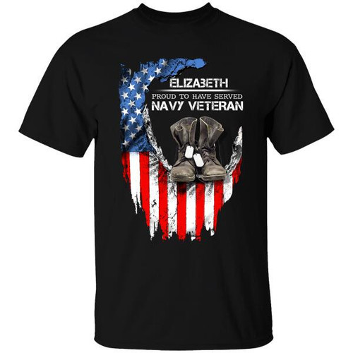 Tmarc Tee Proud To Have Served Navy Veteran Personalized T-shirt