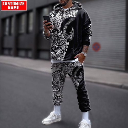 Tmarc Tee Polynesian No Combo Hoodie + Sweatpant For Winter Personalize Name