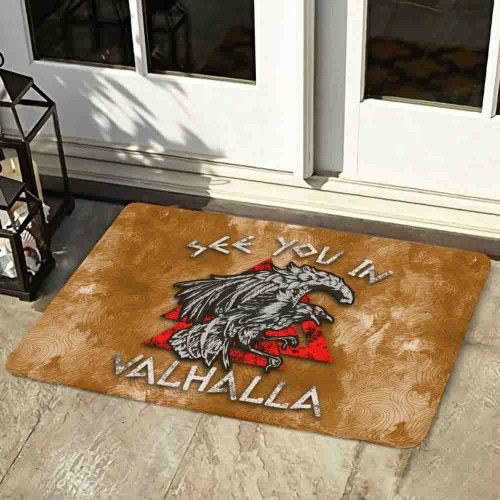 Tmarc Tee Viking Doormat See You In Valhalla