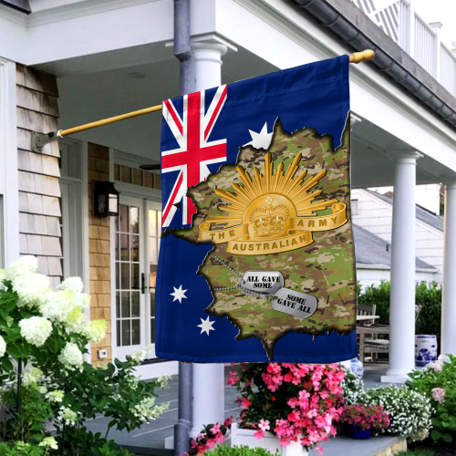 Tmarc Tee Anzac Day Australian Army Some Gave All All Gave Some 3D Flag