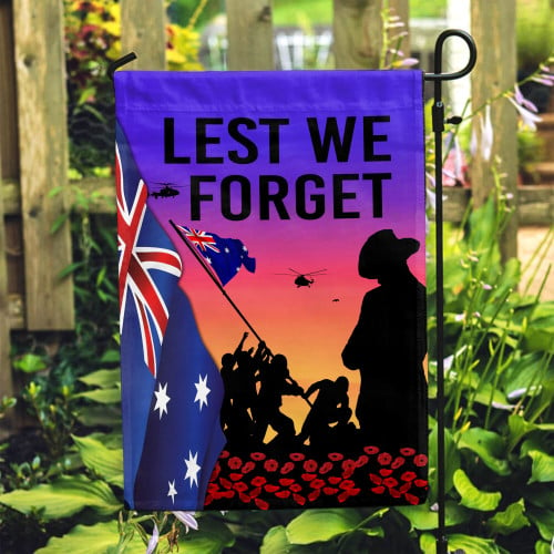 Tmarc Tee Anzac Day Australia Remember 3 Flag