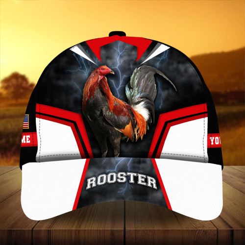 Super Cool Rooster 3D Cap Multicolor Personalized For Rooster Lover | Tmarctee