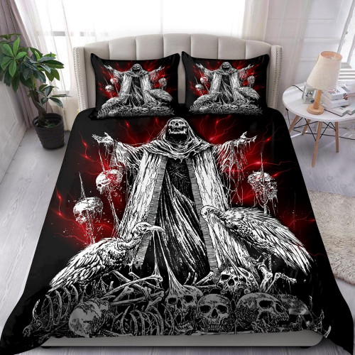 Tmarc Tee Skull 3D Printed Comforter Bedding Set NTN04102203