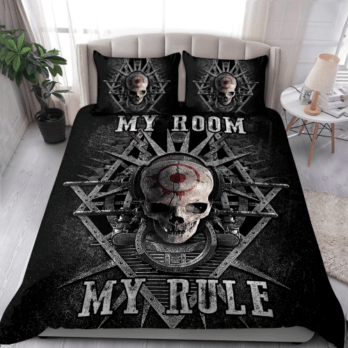 Skull Dead Room 3D Art Bedding Set Tmarc Tee KL05102205