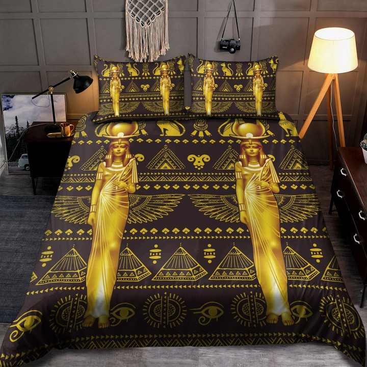 Ancient Egyptian Isis 3D Bedding Set DD08122004S-LAM