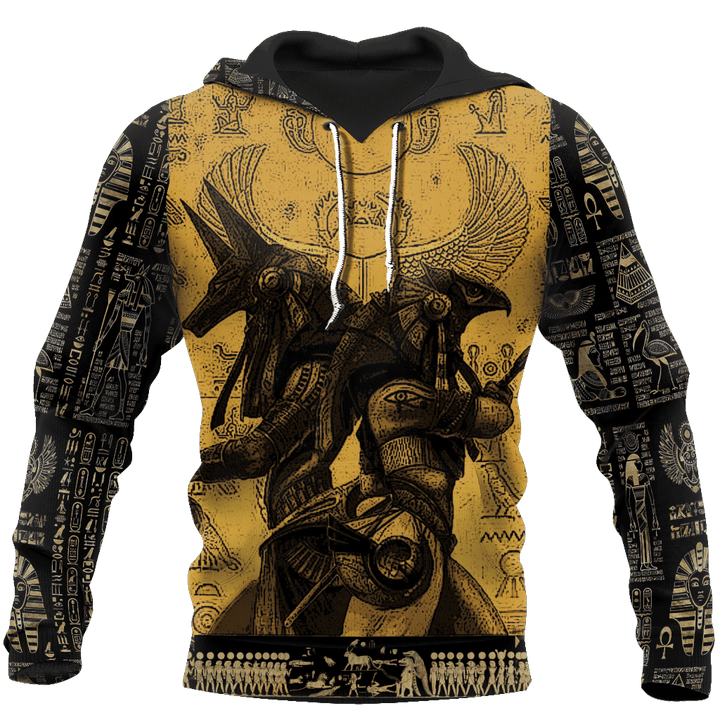 Anubis Ancient Egypt 3D All Over Printed Hoodie Clothes JJ070302 - Amaze Style™-Apparel