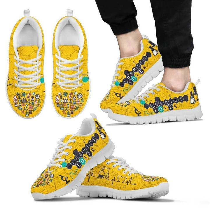 Yellow Chemist men's Sneakers