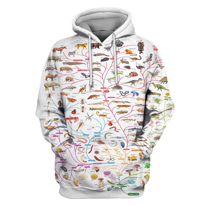 3D All Over Print Tree of Life Hoodie