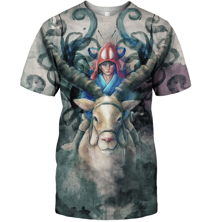 3D All Over Print Mononoke 02 Shirt
