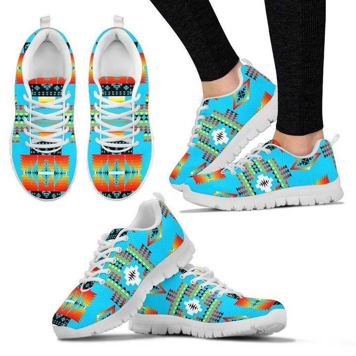 Seven Tribes Turquoise Women's Sneakers