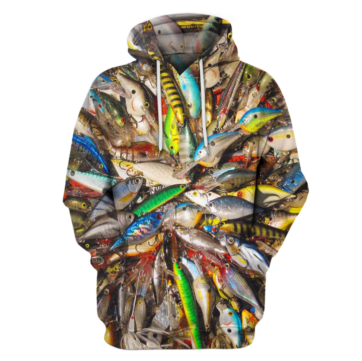 3D All Over Print Fishing Hoodie
