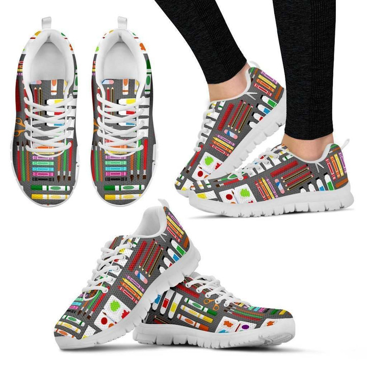 Arts & Crafts Women's Sneakers (White)