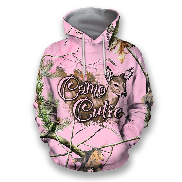 All Over Printed Country Girl Pink Camo Shirts