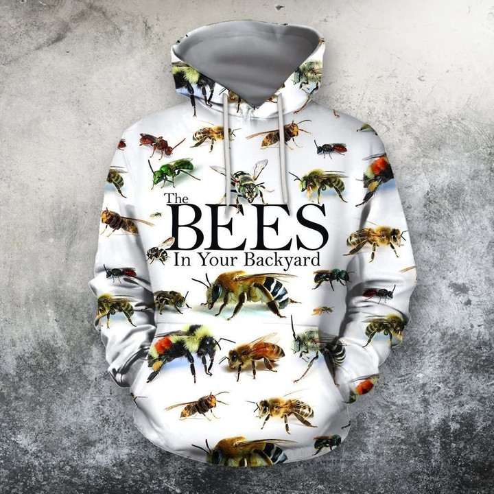 All Over Printed The Bees
