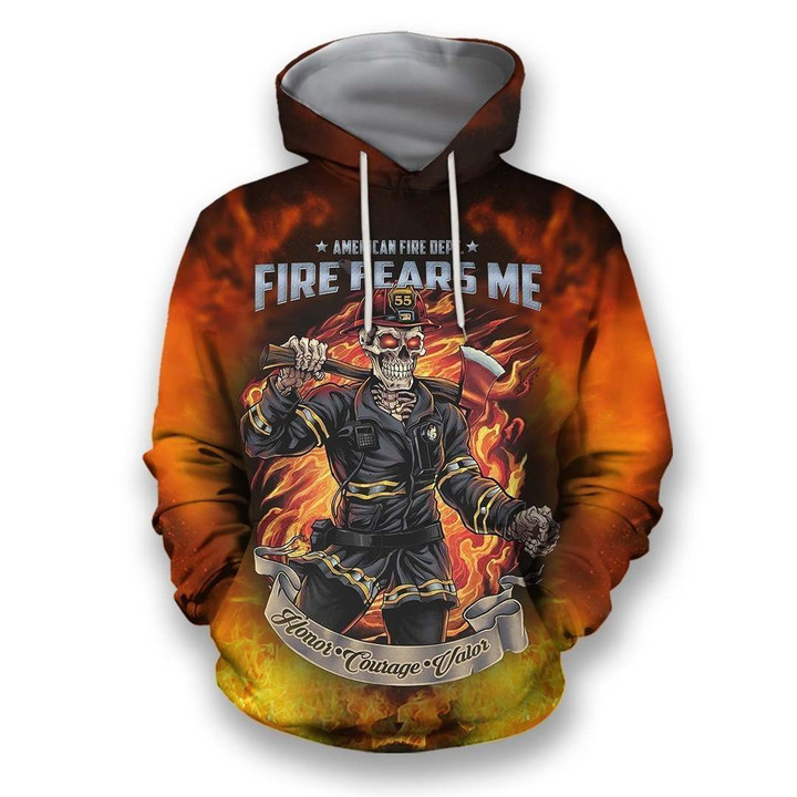 All over print fire fighter clothes