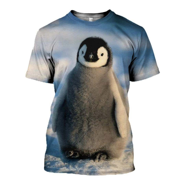 3D All Over Printed Baby penguin Clothes