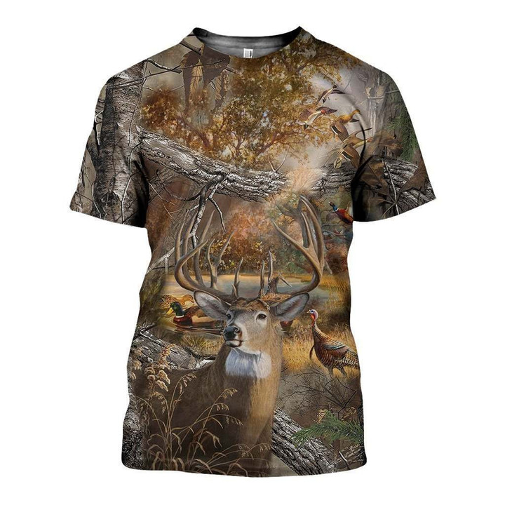 3D All Over Printed Hunting Camo Shirts and Shorts