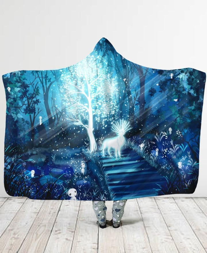 Fairy Forest Hooded Blanket