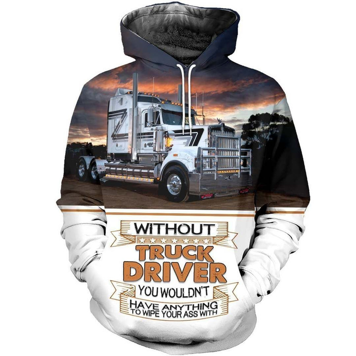 3D All Over Printed Truck Kenworth Shirts