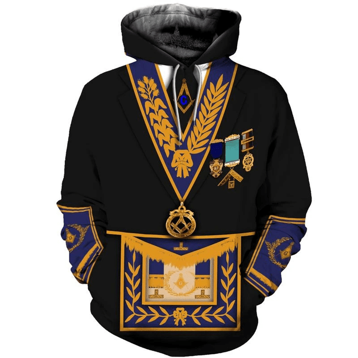 3D All Over Print Knights Templar Hoodie