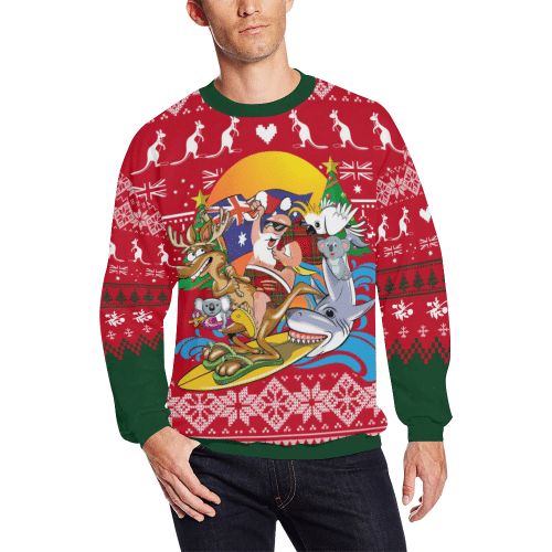 Australia Santa Is Coming™ - Christmas Sweatshirt K5