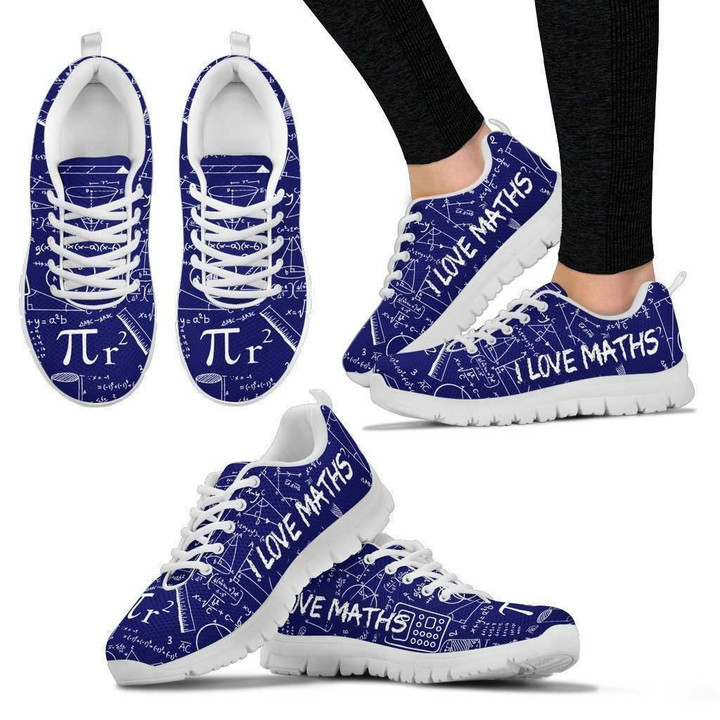 Math BLUE Women's Sneakers