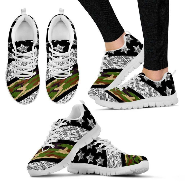 Army Thin Line (White) Women's Sneakers