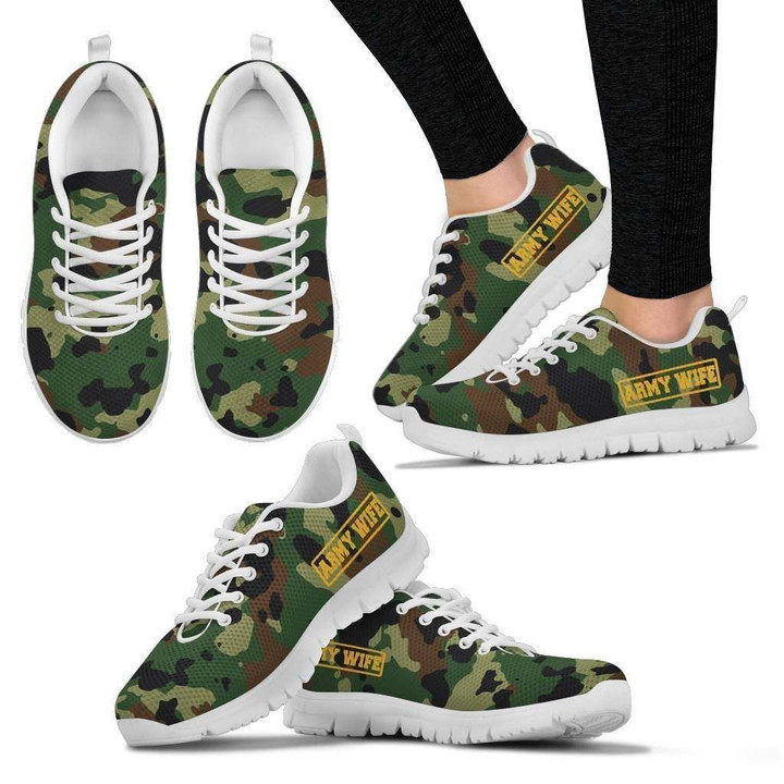 Army Women White Women's Sneakers