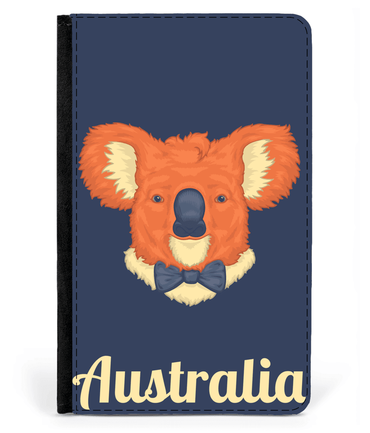 Australia Koala Leather Passport Case H1