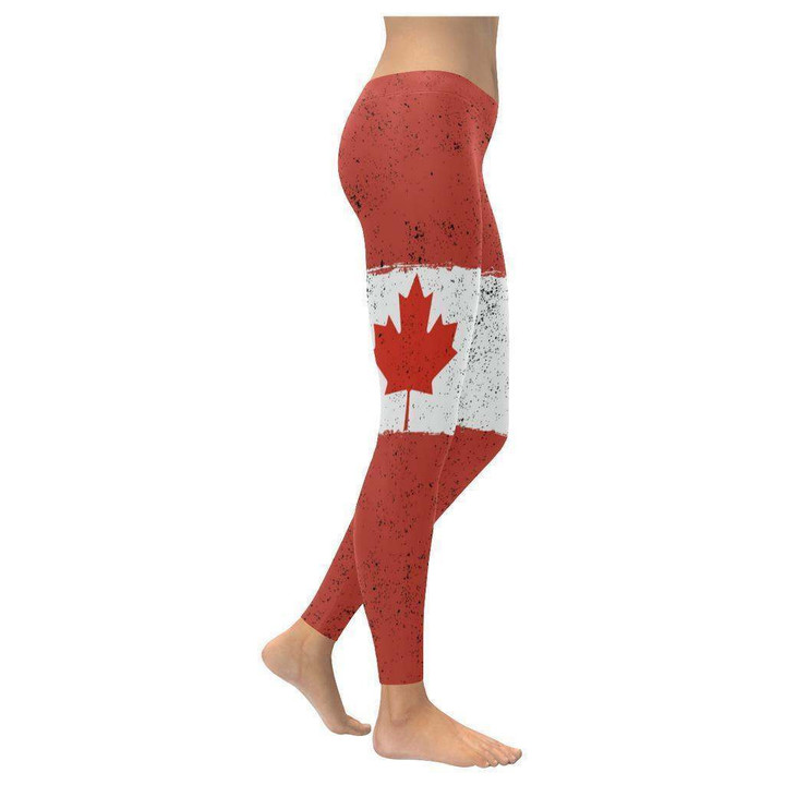 CANADA GRUNGE FLAG LEGGING A0