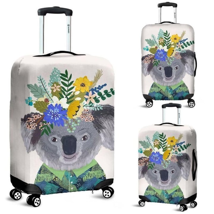 Australia- Koala With Flower Luggage Cover NN8
