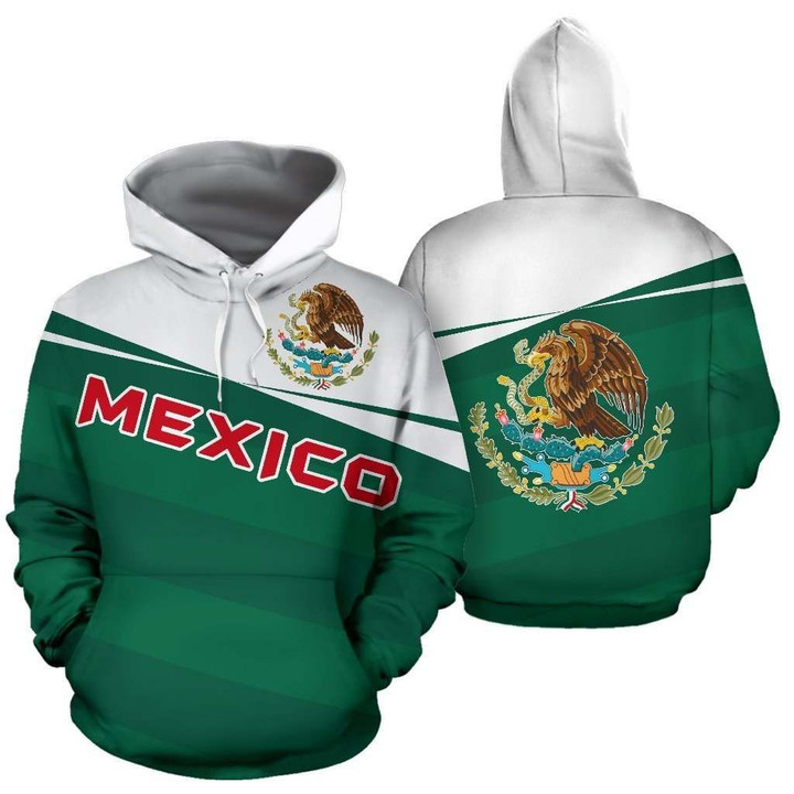 Mexico Coat Of Arms Hoodie - Vivian Style