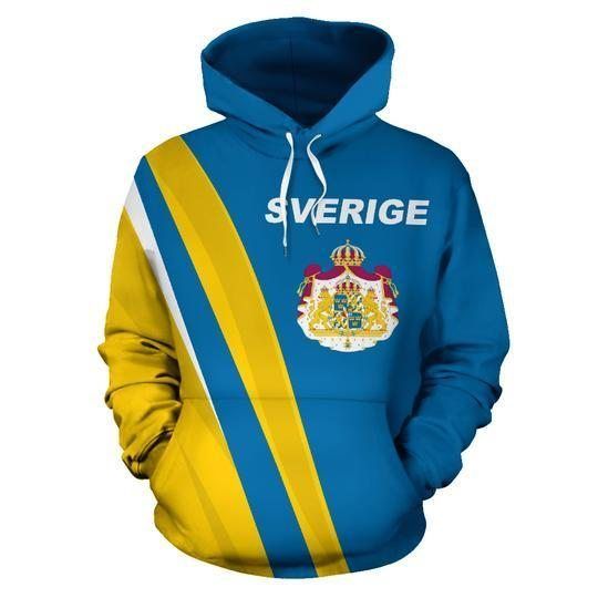 Sverige - Sweden Hoodie NNK 013