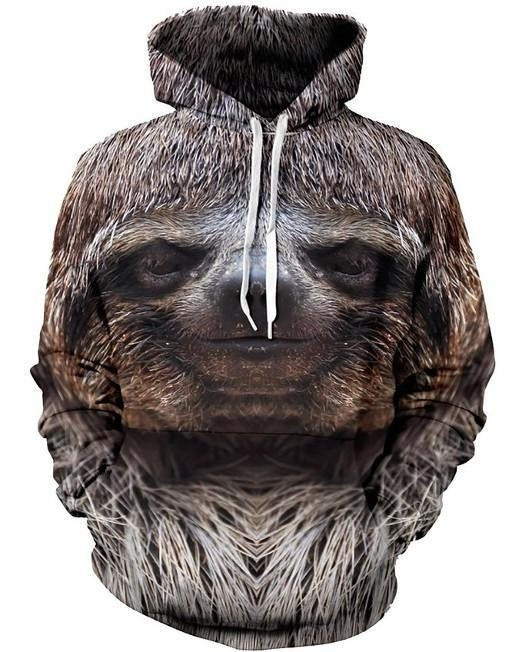 3D ALL OVER PRINT SLOTH NTH190734