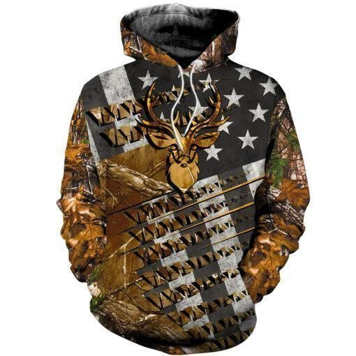 Deer Hunting 3D All Over Printed Shirts for Men and Women TT200804A