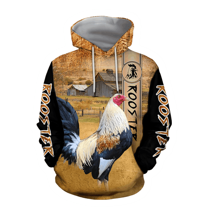 Rooster 3D All Over Printed Shirts for Men and Women AM251203