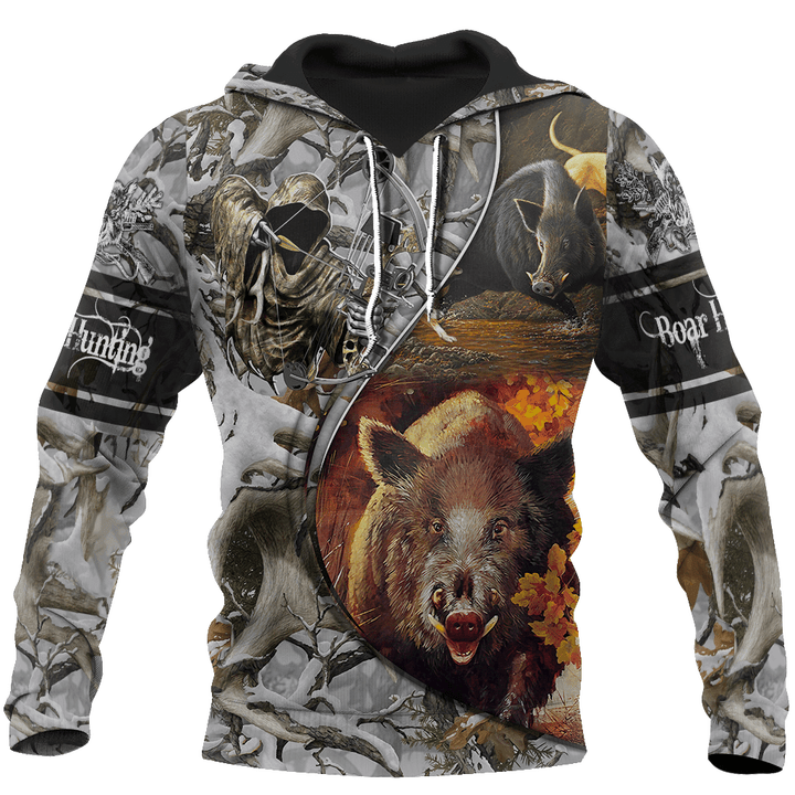 Boar hunting camo 3D all over printed shirts for men and women JJ271202 PL